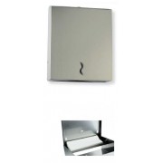 Paper towel dispenser with prefolded 'C' or 'Z' paper